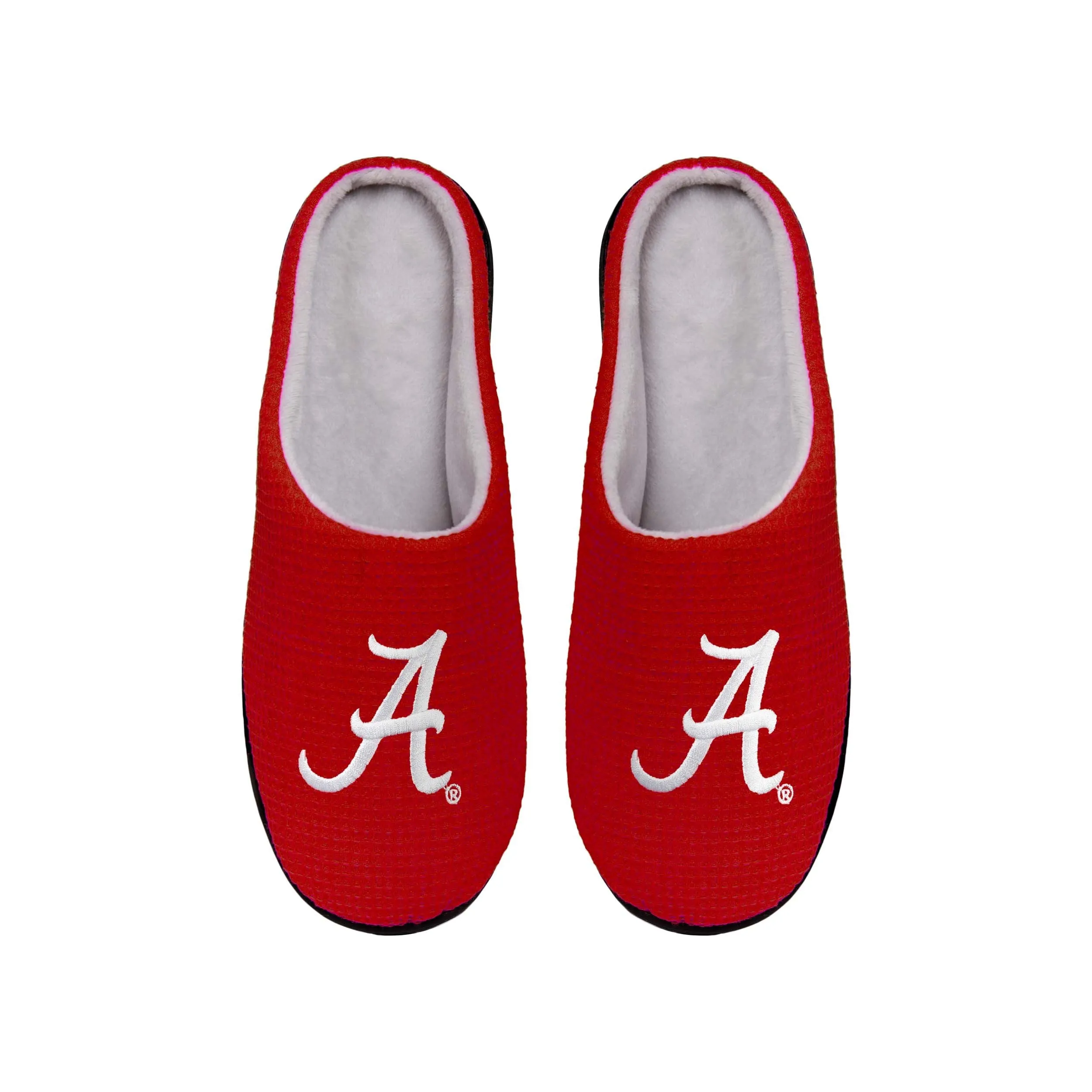 Alabama Crimson Tide NCAA Mens Memory Foam Slide Slippers
