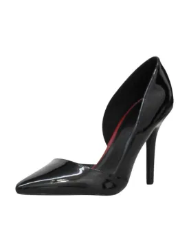 Black Patent Leather Stiletto Womens High Heel Pumps Size 9