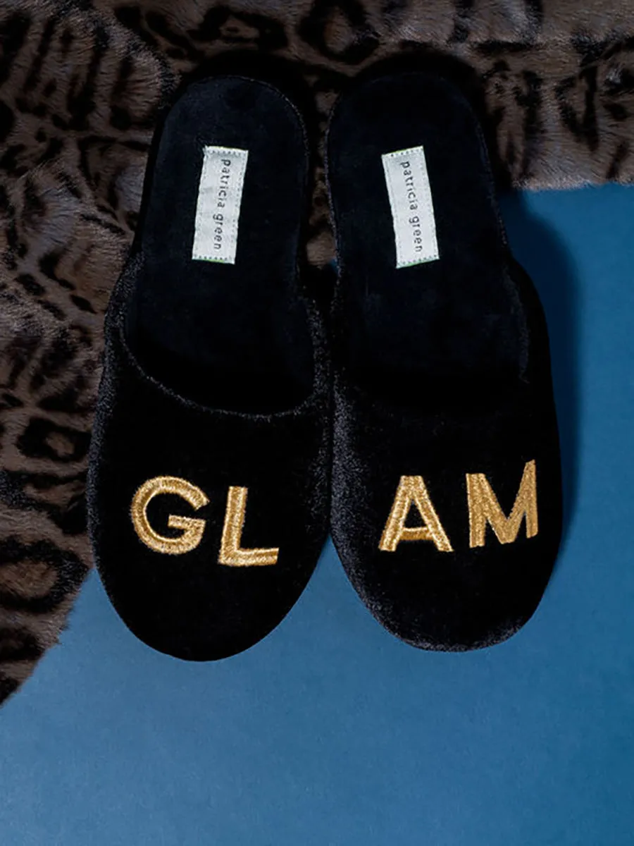 Glam Embroidered Slipper